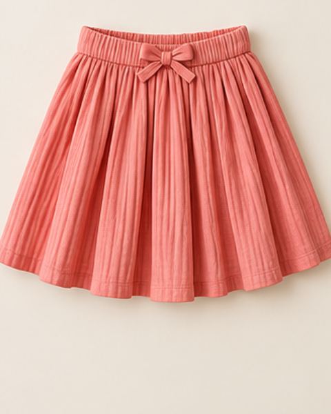 Falda coral