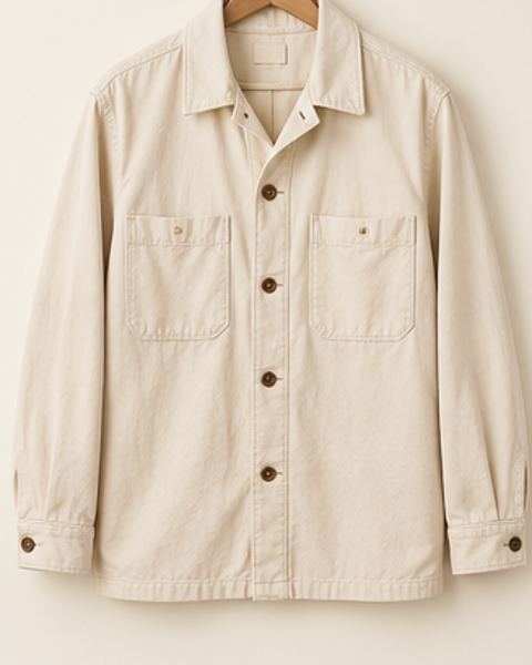 Sobrecamisa cruda