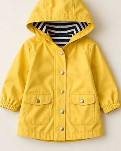 Impermeable amarillo