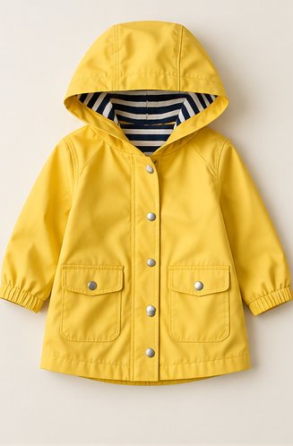 Impermeable amarillo